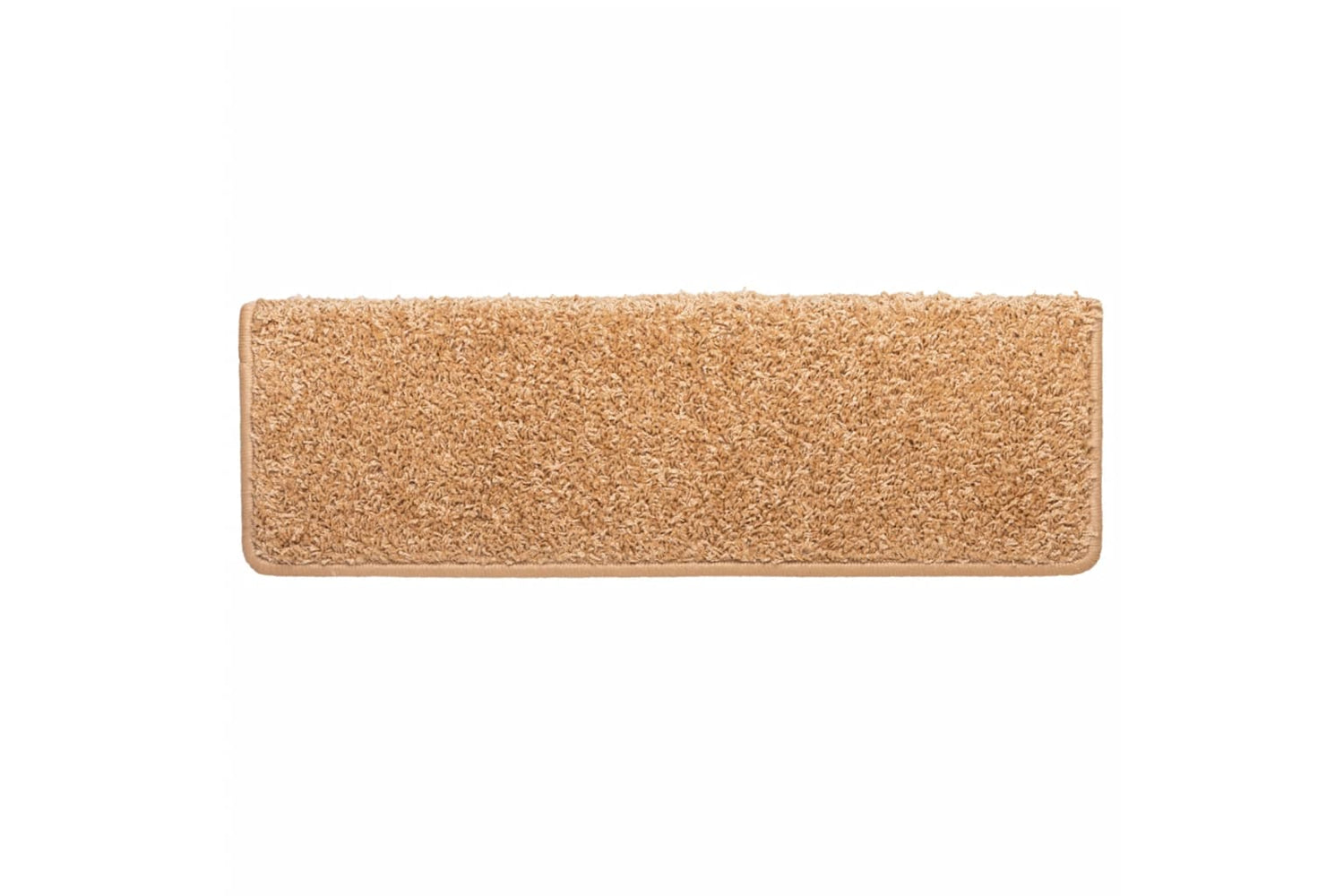 vidaXL Stair Mats 10 Pcs 65x21x4cm Beige-3
