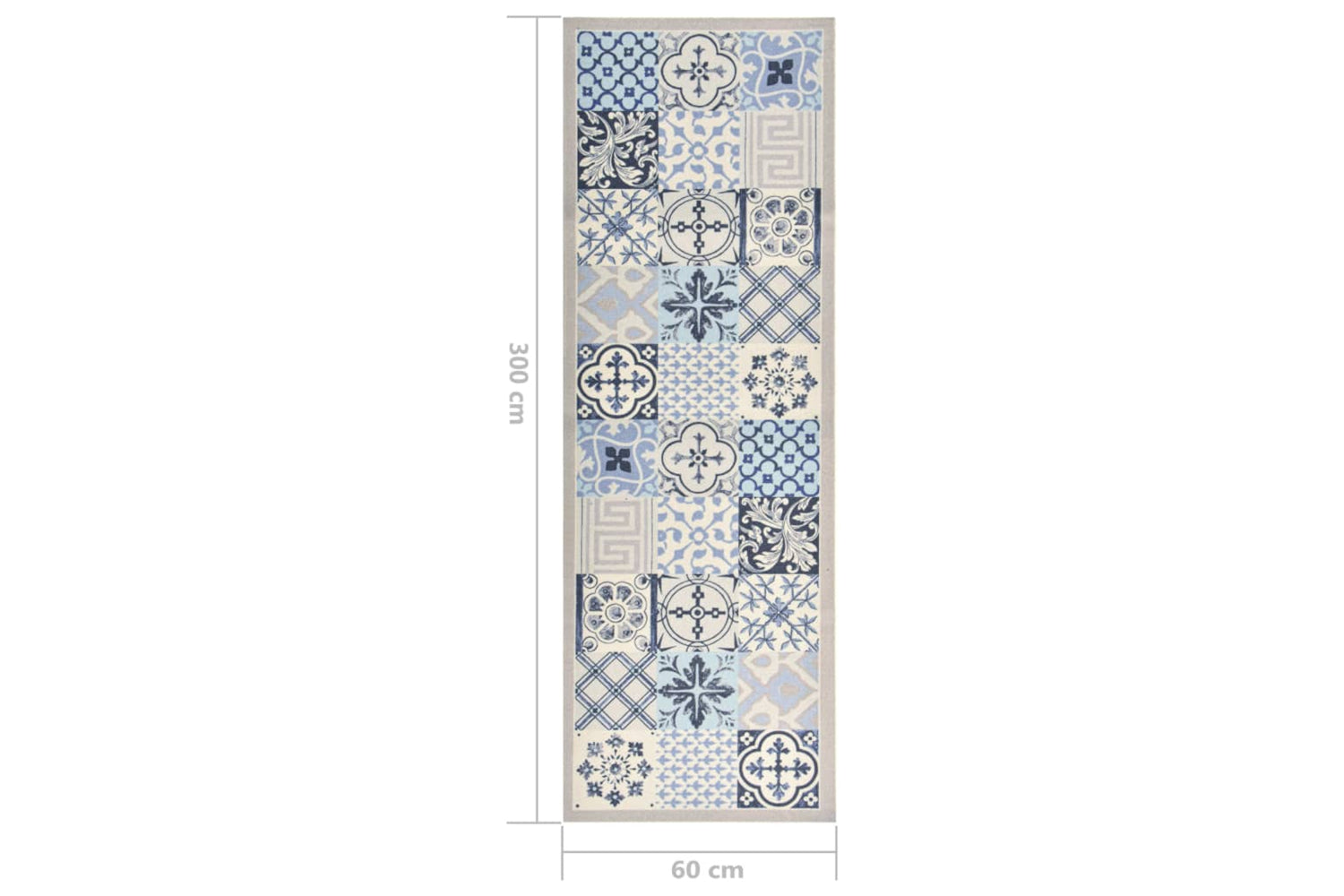 vidaXL 315956 Kitchen Carpet Washable Mosaic 60x300cm-6