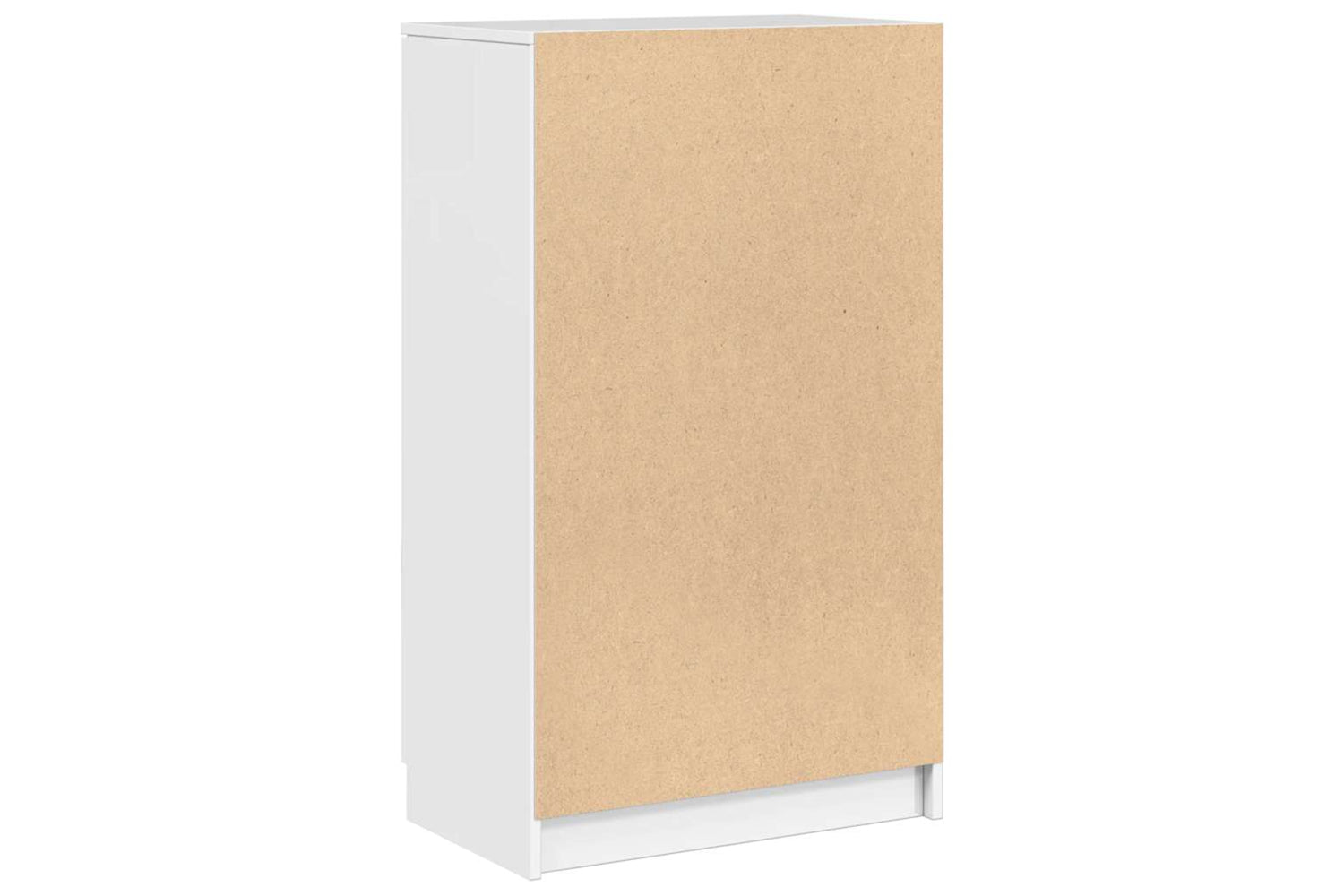 Vidaxl 811445 Shoe Cabinet High Gloss White 59x35x100 Cm Engineered Wood-5