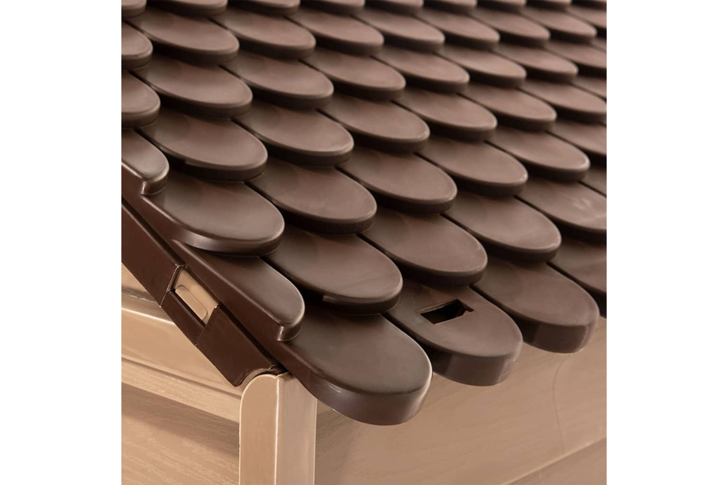 vidaXL 94214 Dog House Brown 86x84x82cm Polypropylene-6