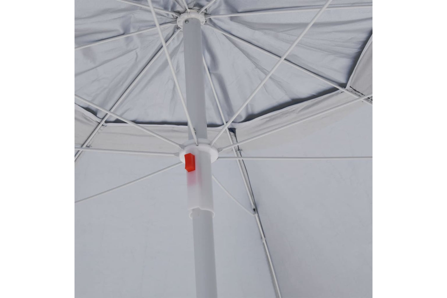 vidaXL 318839 Beach Umbrella With Side Walls Anthracite 215cm-7