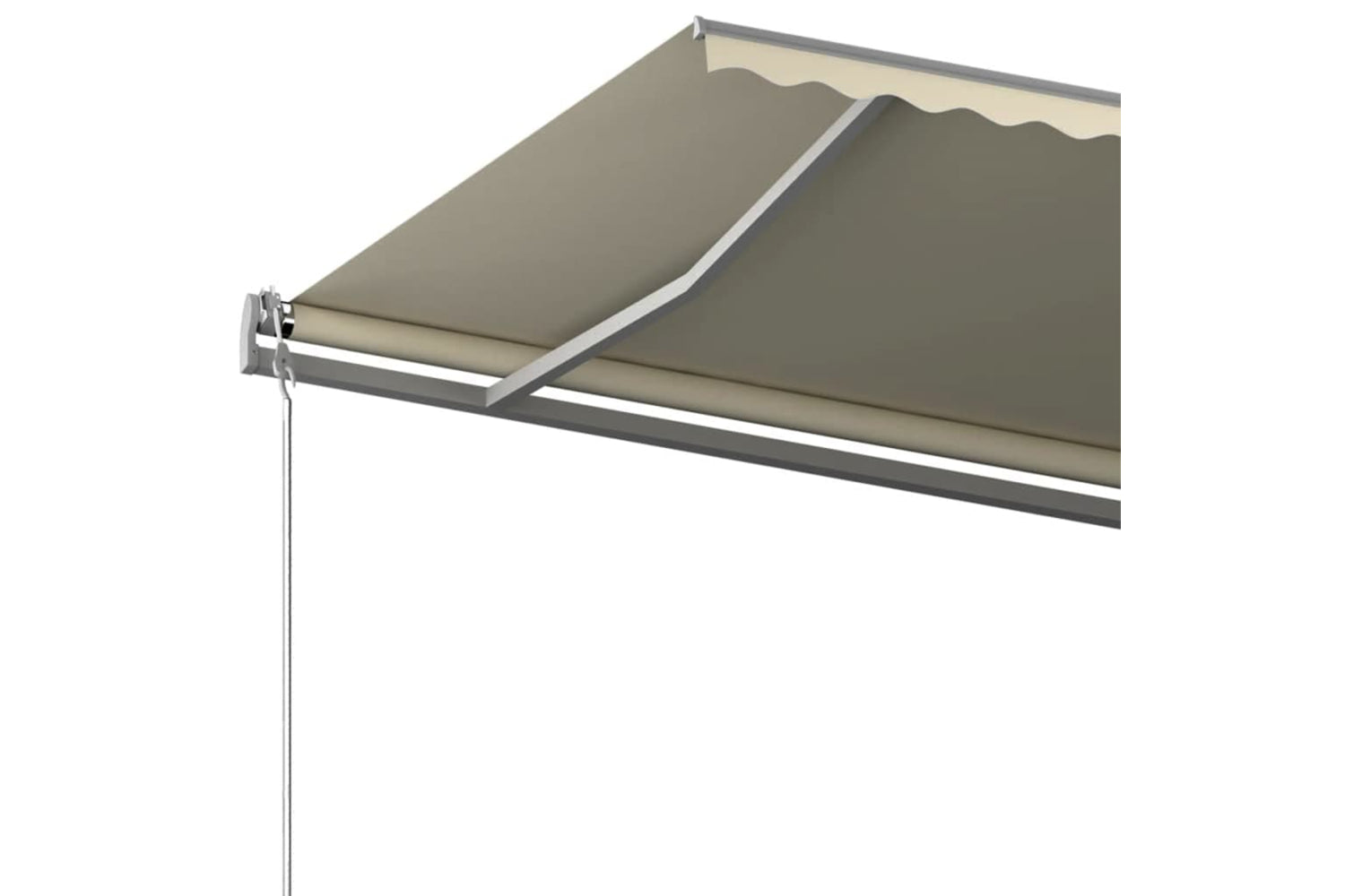 vidaXL 3069776 Freestanding Manual Retractable Awning 500x300cm Blue/white-7