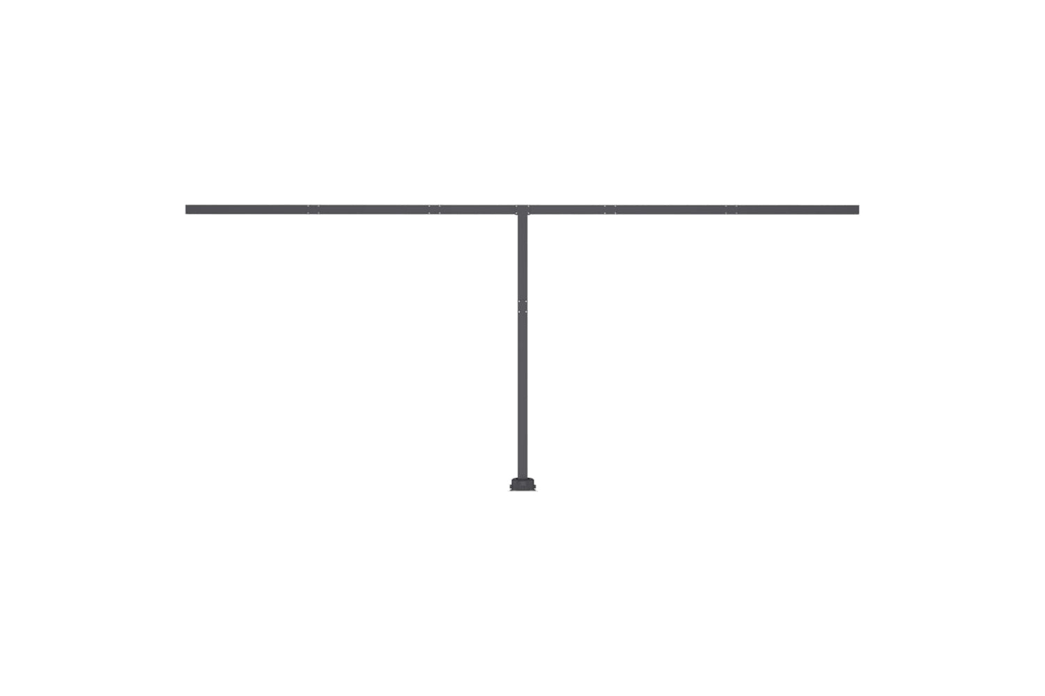 vidaXL 3069796 Freestanding Manual Retractable Awning 600x300cm Blue/white-7
