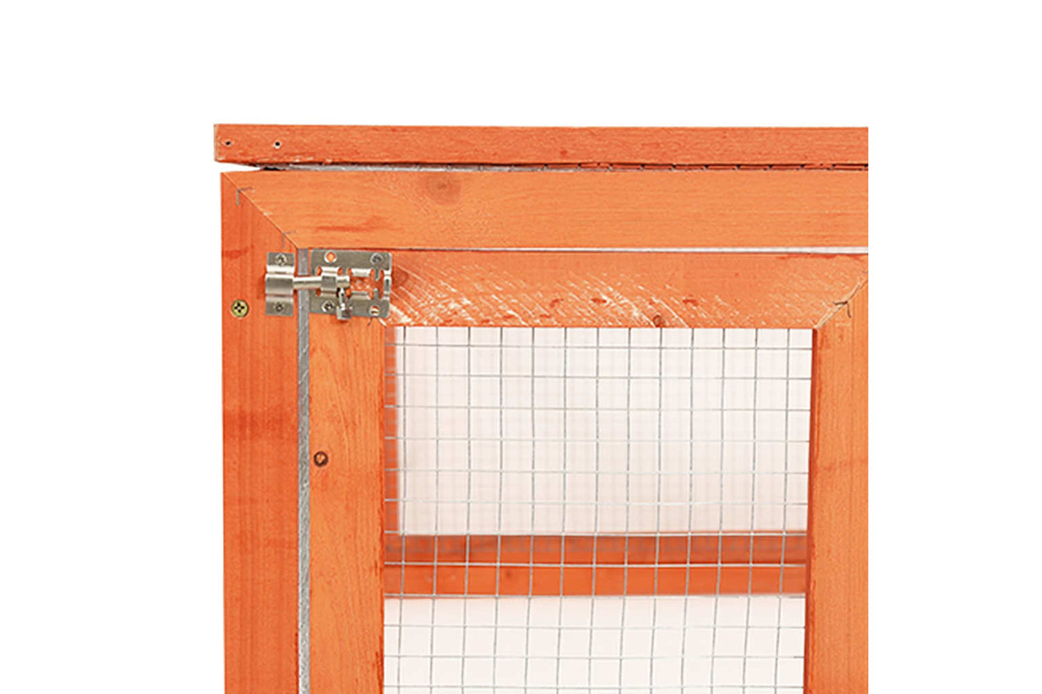 vidaXL 170877 Rabbit Hutch 183x90x46.5cm Solid Firwood-5