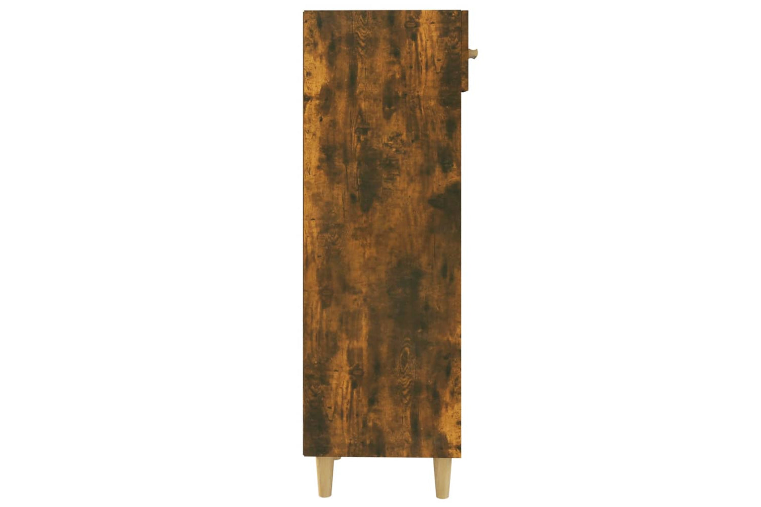 vidaXL 817561 Shoe Cabinet Smoked Oak 30x35x105cm Engineered Wood-4