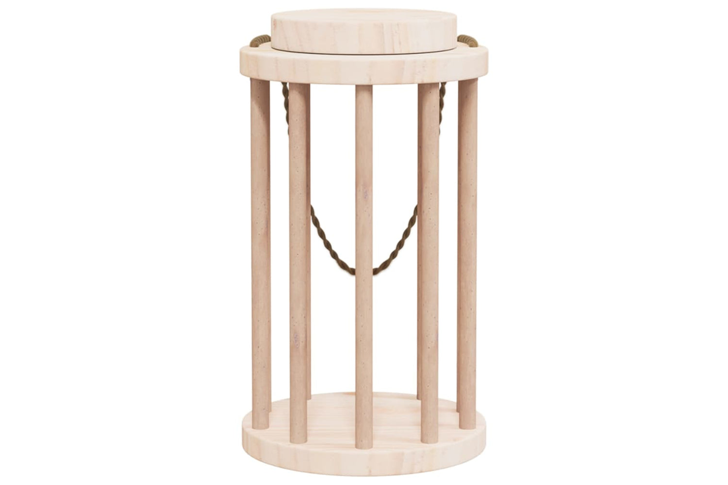 vidaXL 172421 Rabbit Hay Feeder ÃƒÂƒÃ‚Â˜15x25.5cm Solid Wood Fir-2