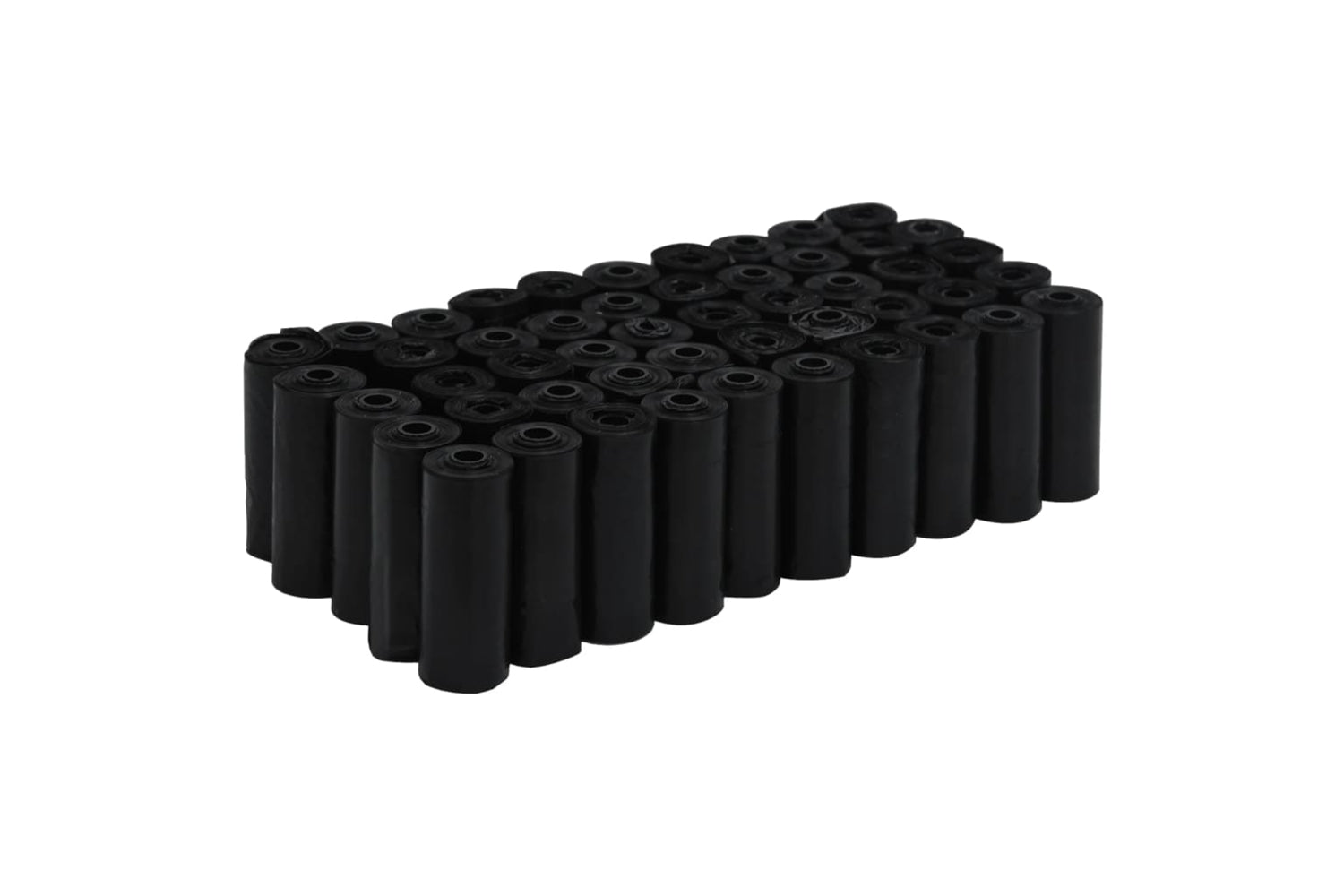 vidaXL Dog Poop Bags 750 Pcs Black 30x20cm Pe-2