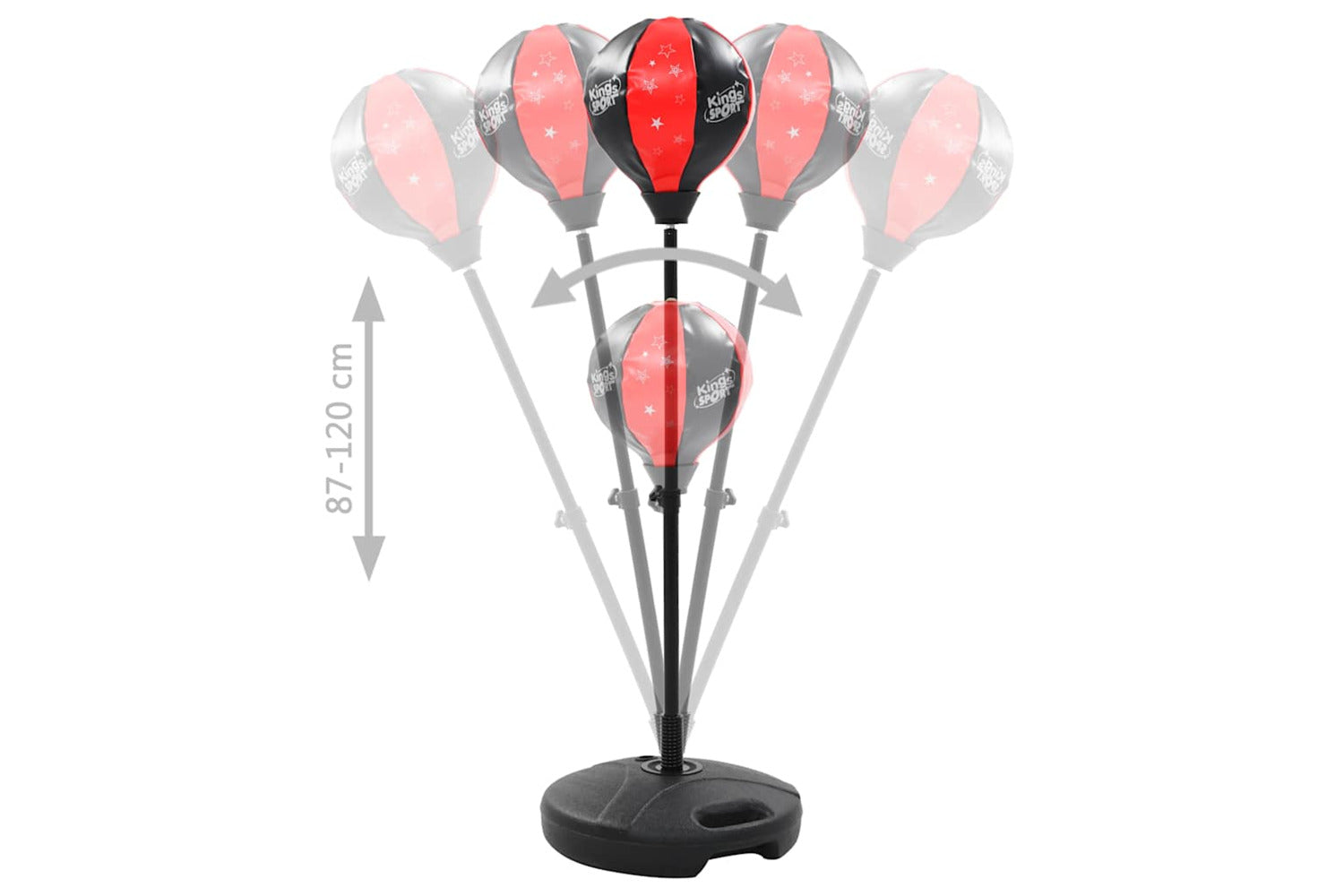 Vidaxl Kids' Punching Ball Set 87-120 Cm-3