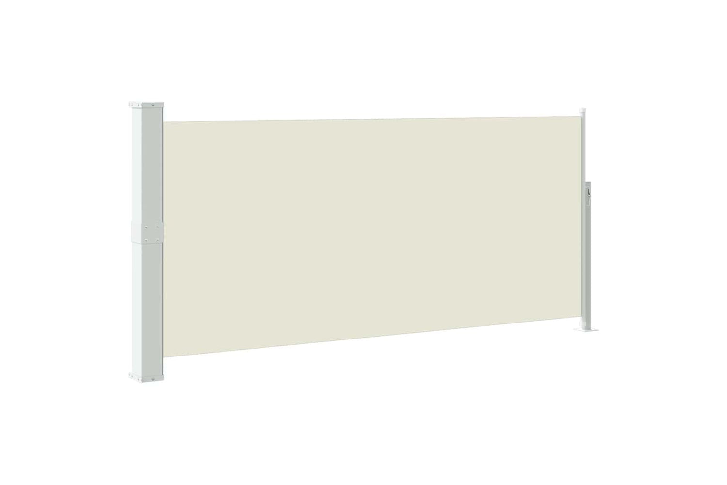 vidaXL 45354 Retractable Side Awning 140 X 300cm Cream