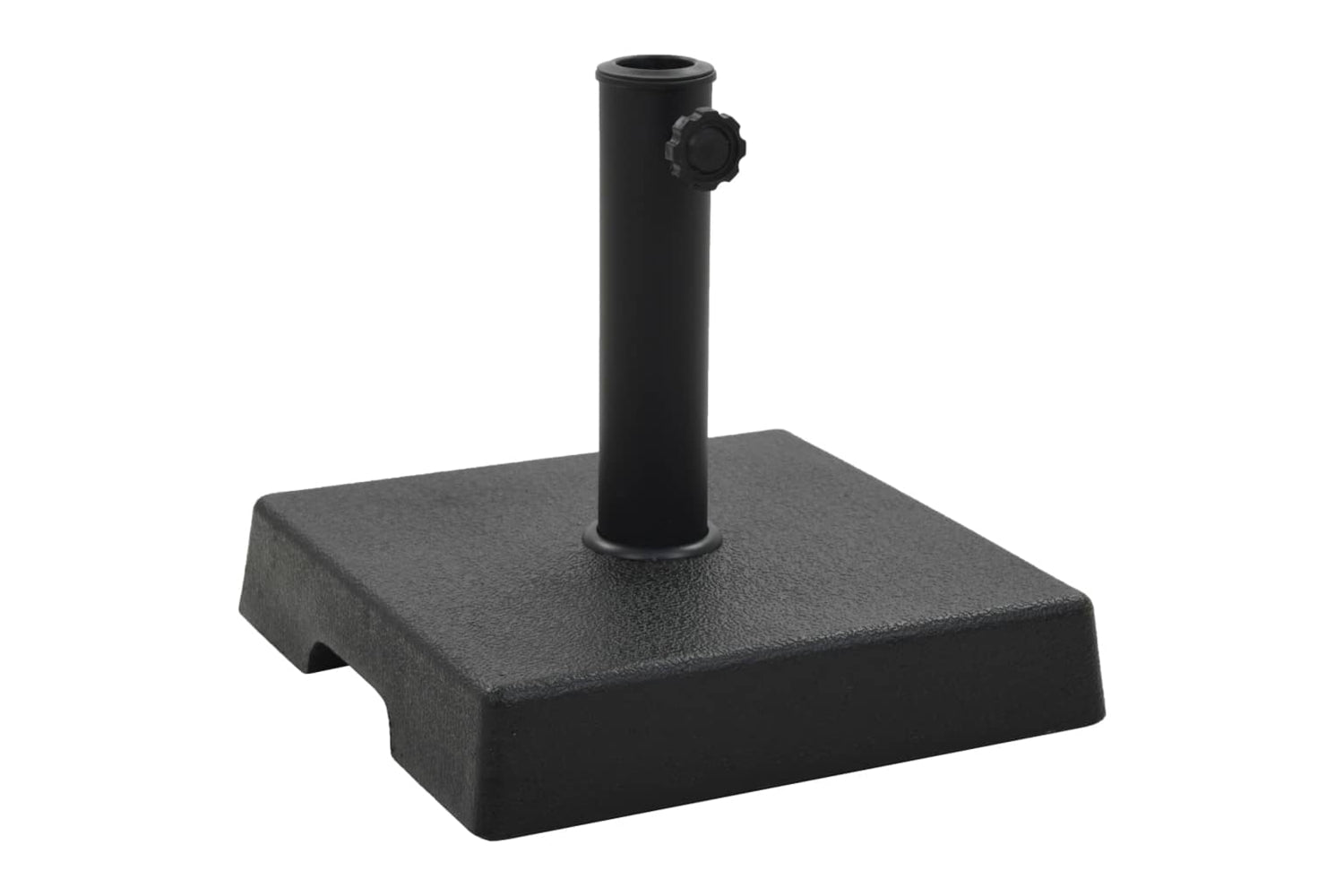 Vidaxl 45206 Parasol Base Square Polyresin 8 Kg Black