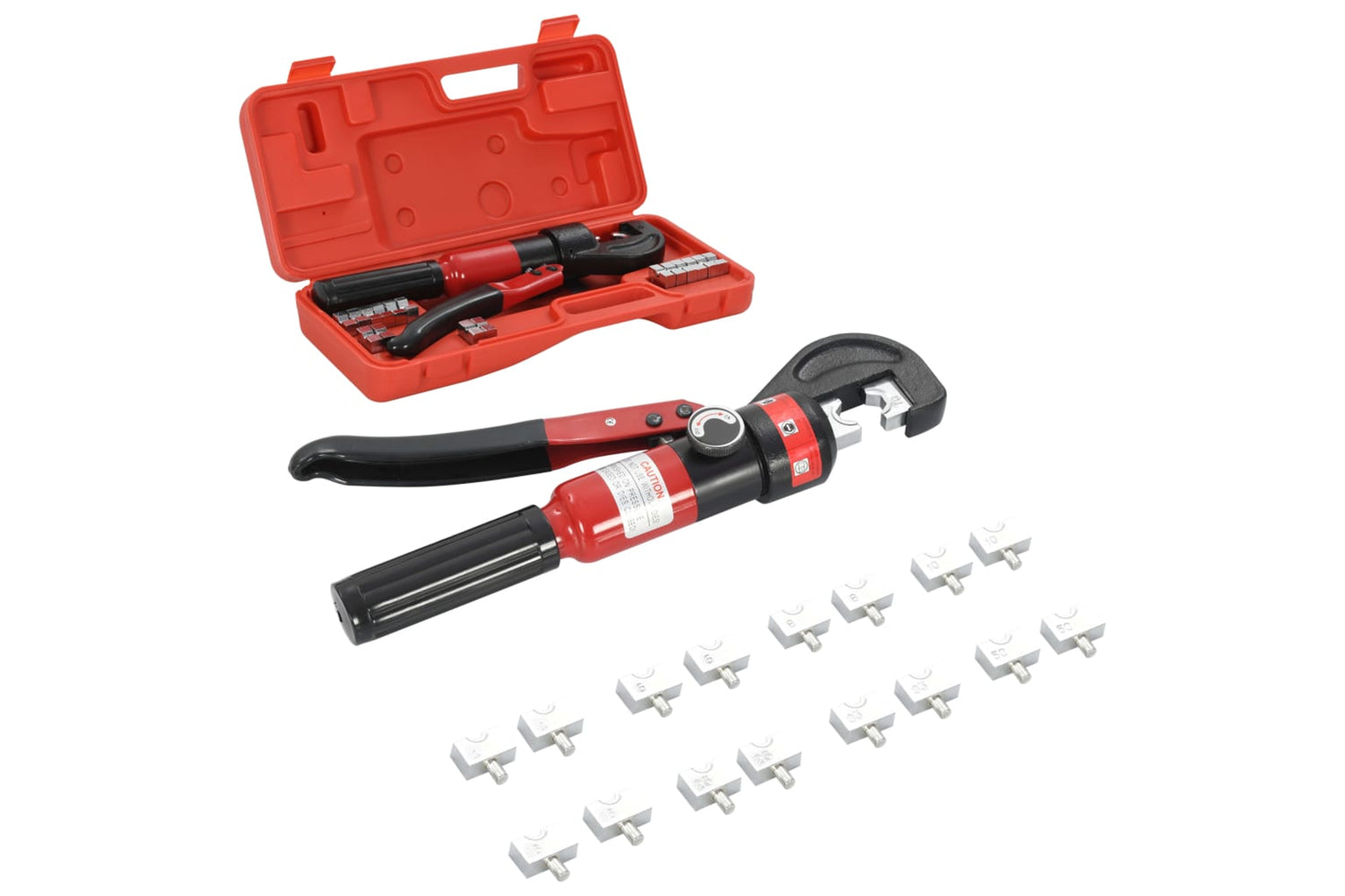 vidaXL 143783 Hydraulic Crimping Pliers 4-6-8-10-16-25-35-70mmÂ²