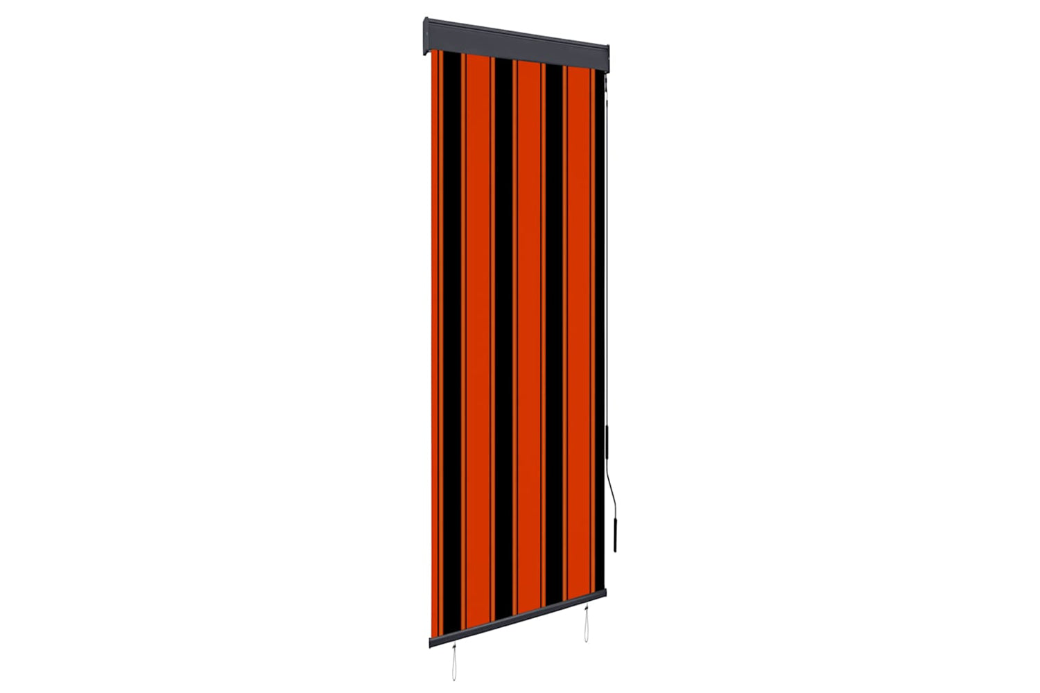 vidaXL 145948 Outdoor Roller Blind 60x250cm Orange And Brown