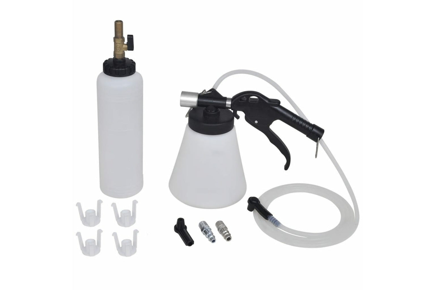 Vidaxl 210071 Brake And Clutch Bleeder With Fill Bottle-2