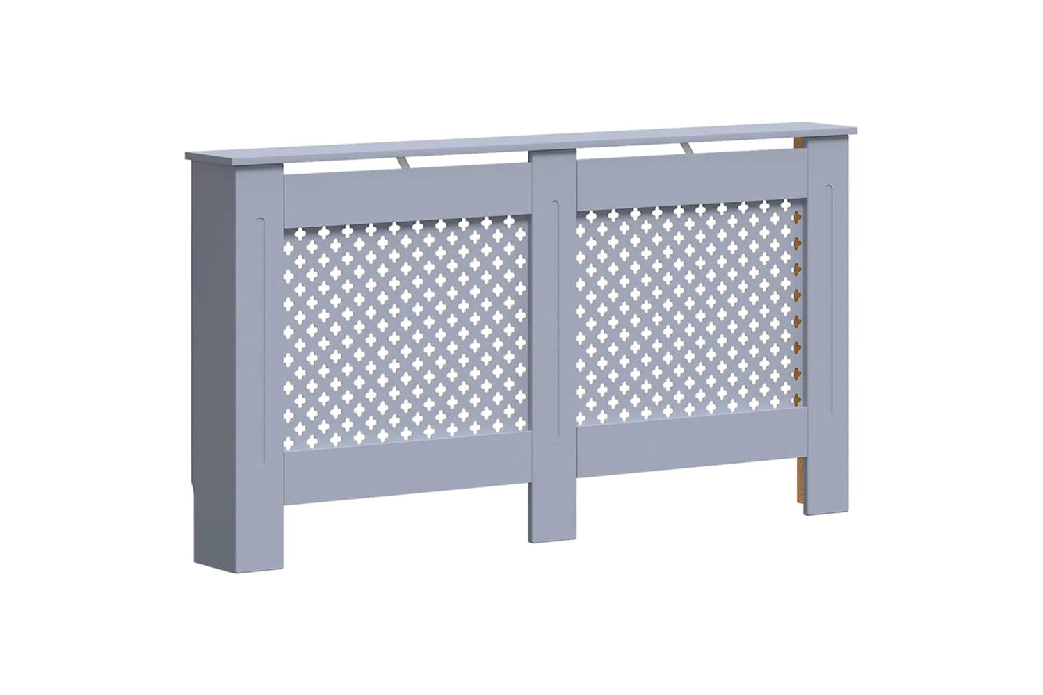 vidaXL Radiator Cover Anthracite 152x19x81.5cm Mdf