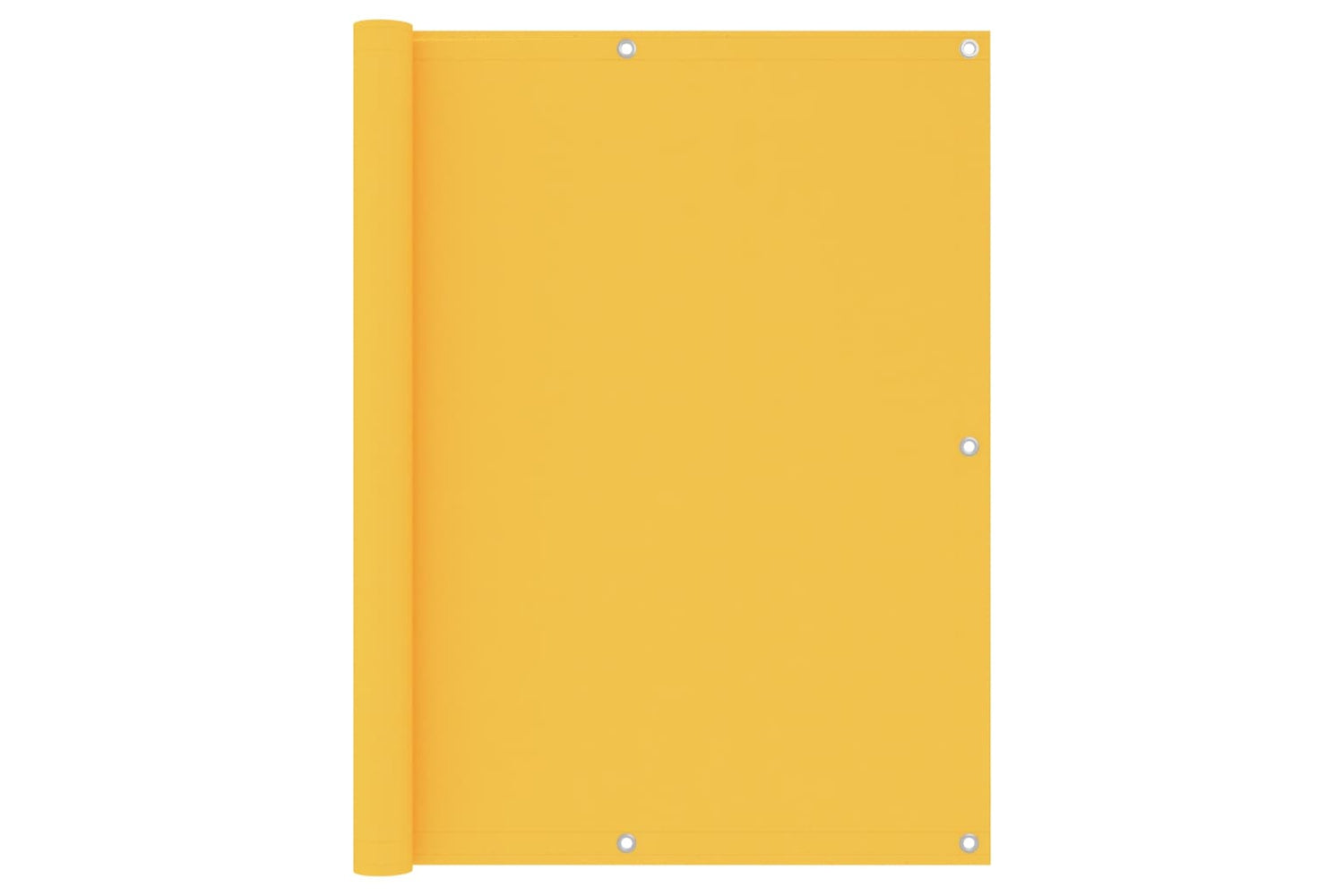vidaXL 135030 Balcony Screen Yellow 120x500cm Oxford Fabric