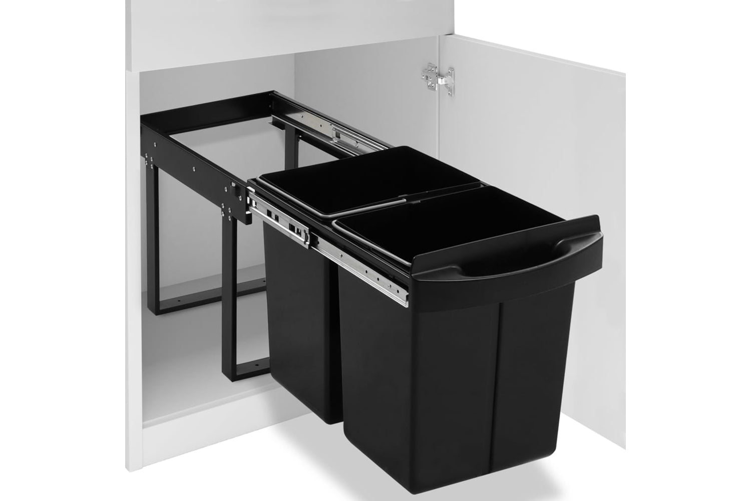 Vidaxl 51181 Kitchen Cupboard Pull-out Dustbin Soft-close 48 L