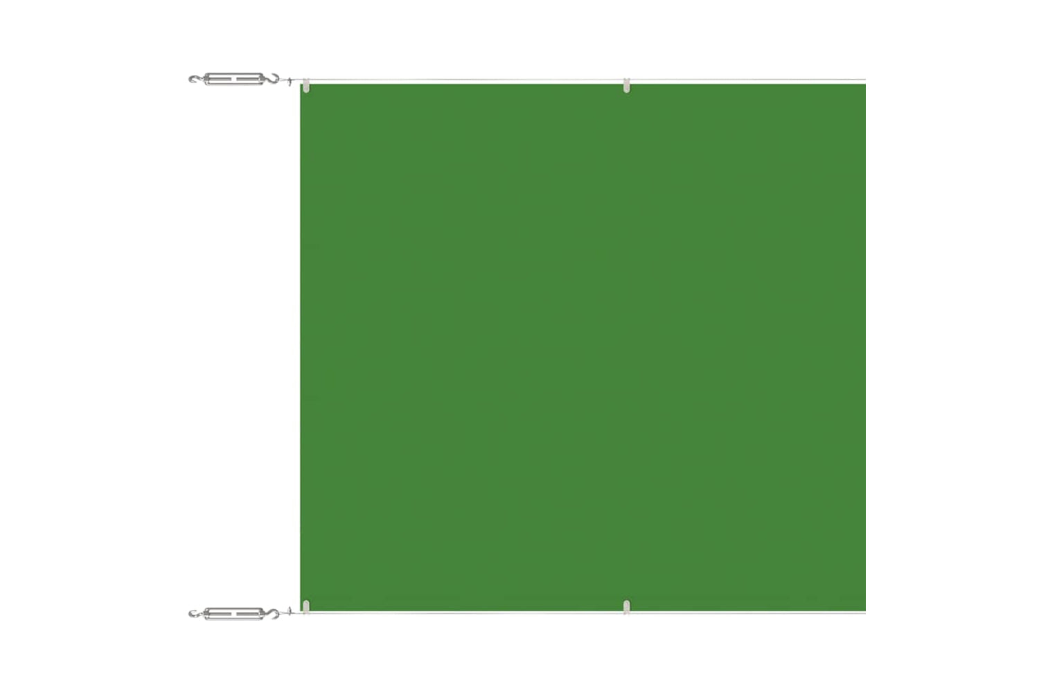 vidaXL 148315 Vertical Awning Light Green 140x800cm Oxford Fabric