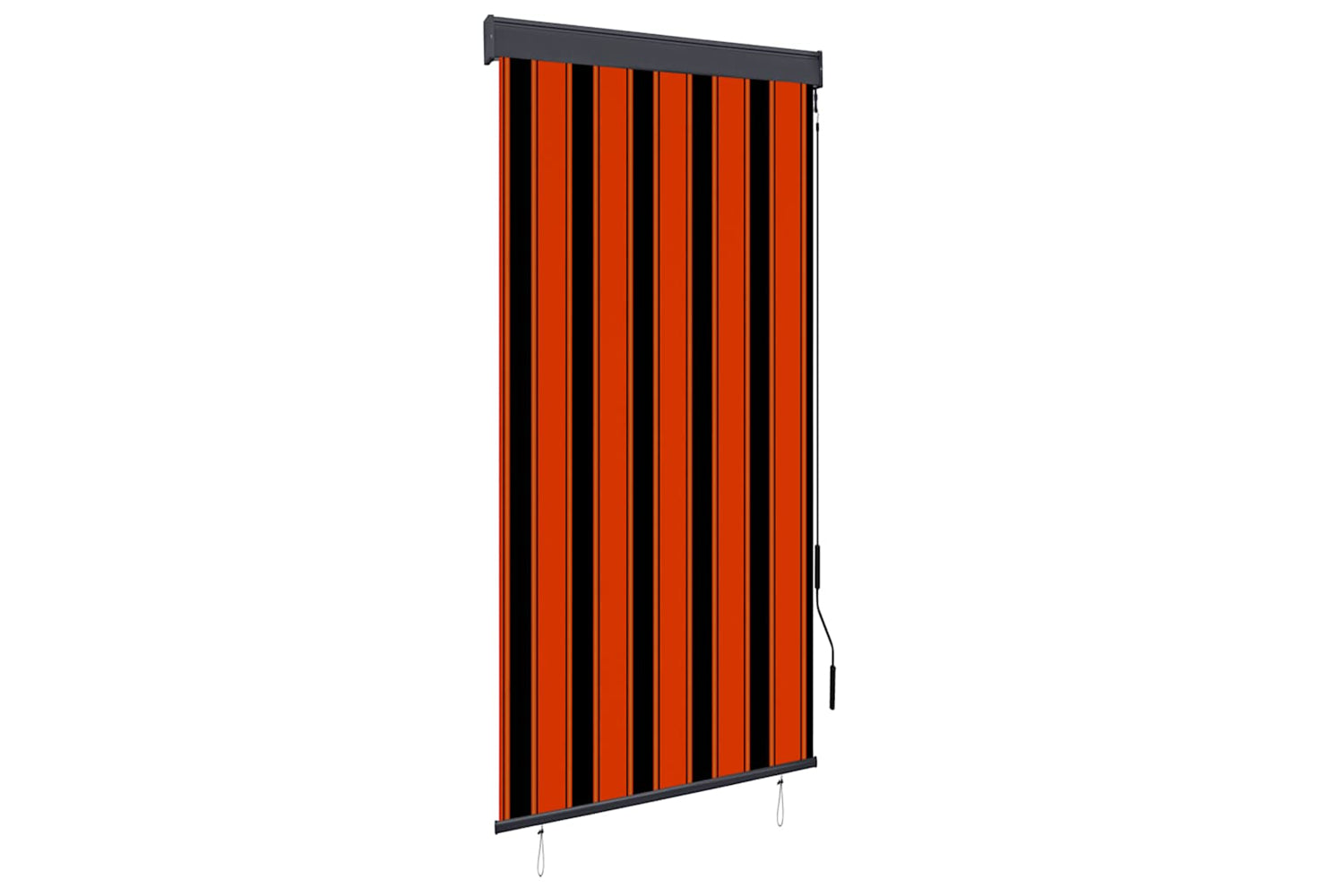 vidaXL 145960 Outdoor Roller Blind 100x250cm Orange And Brown