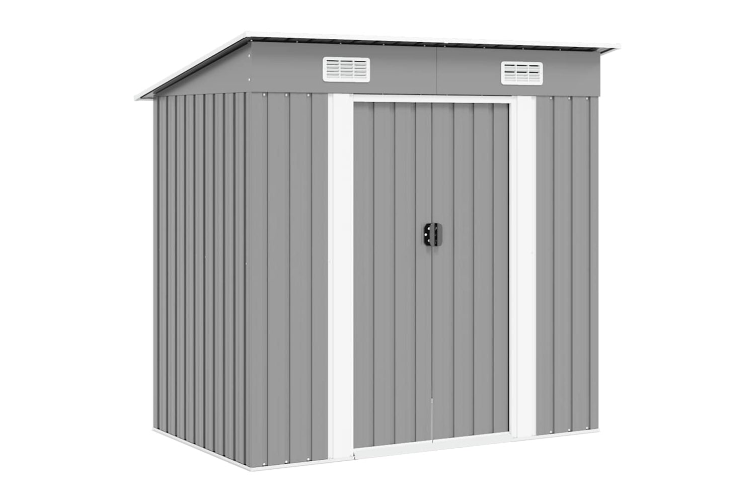Vidaxl 42982 Garden Shed Grey Metal