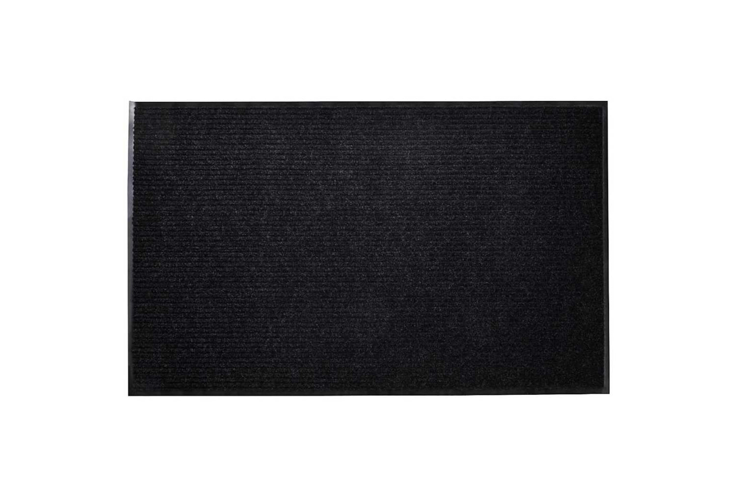 vidaXL 241264 Door Mat 90 X 60cm Black Pvc