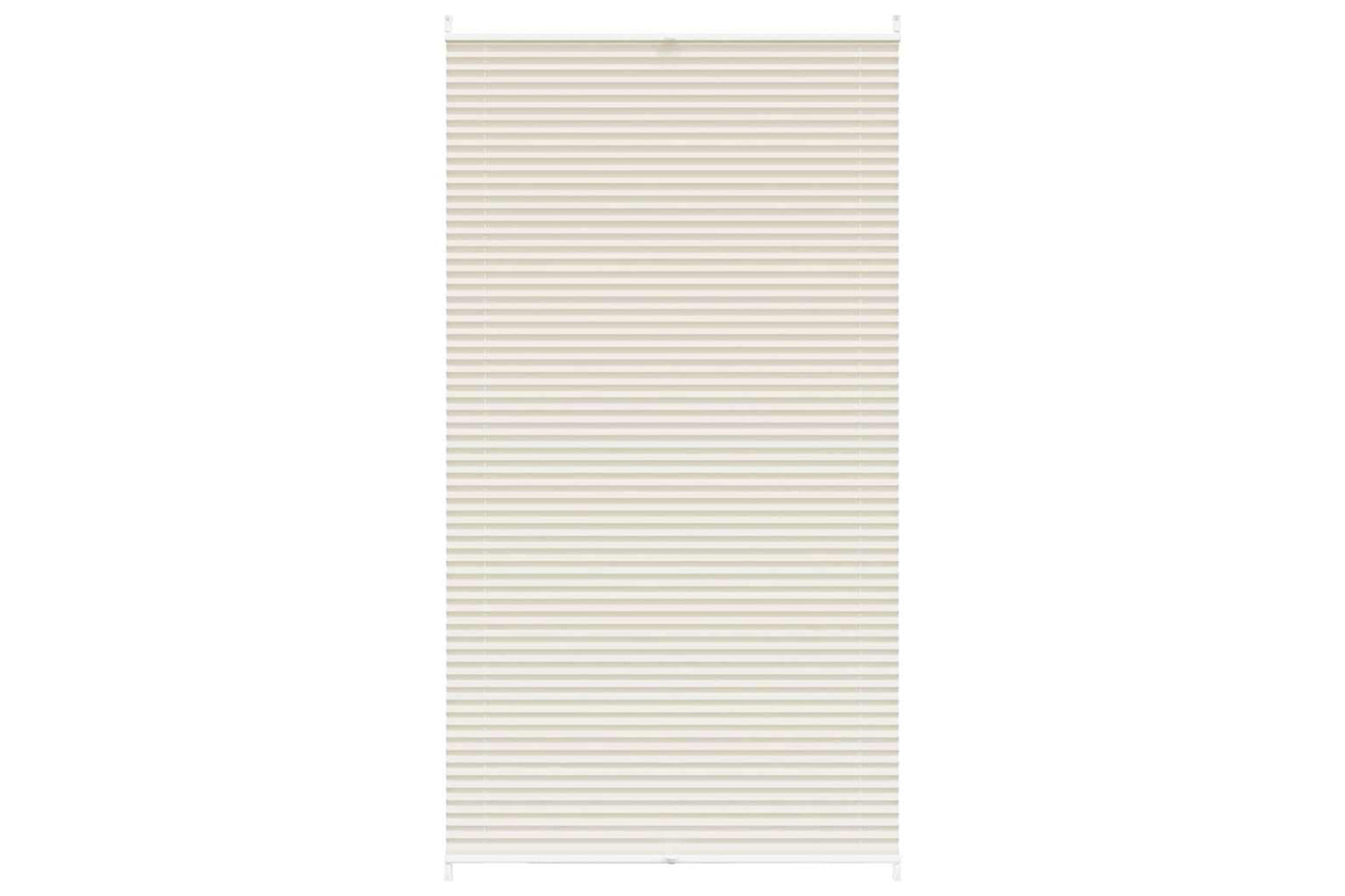 Vidaxl Plisse Blind 100x200cm Cream