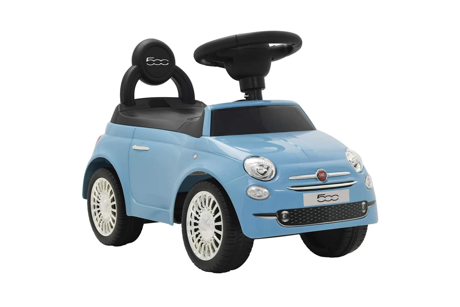 Vidaxl Ride-on Car Fiat 500 | Blue-2