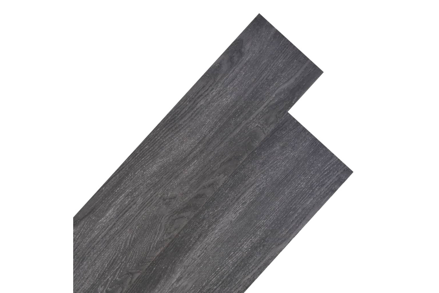 Vidaxl Non Self-adhesive Pvc Flooring Planks 5.26 MÂ² 2 Mm Black And White-2