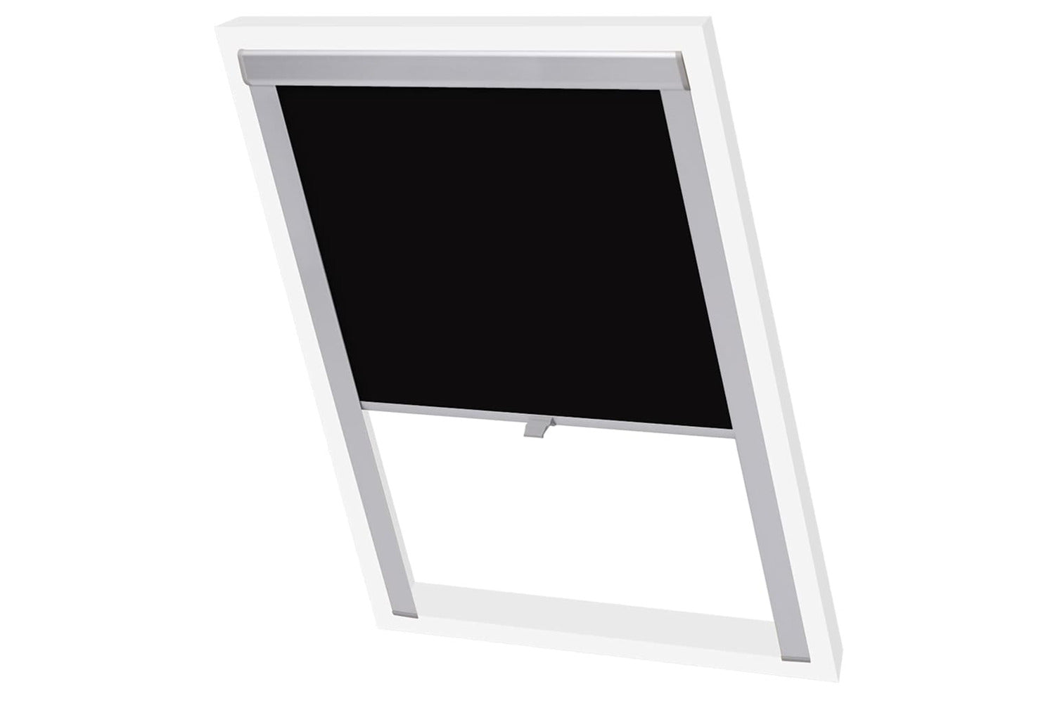 Vidaxl Blackout Roller Blind Black Mk08