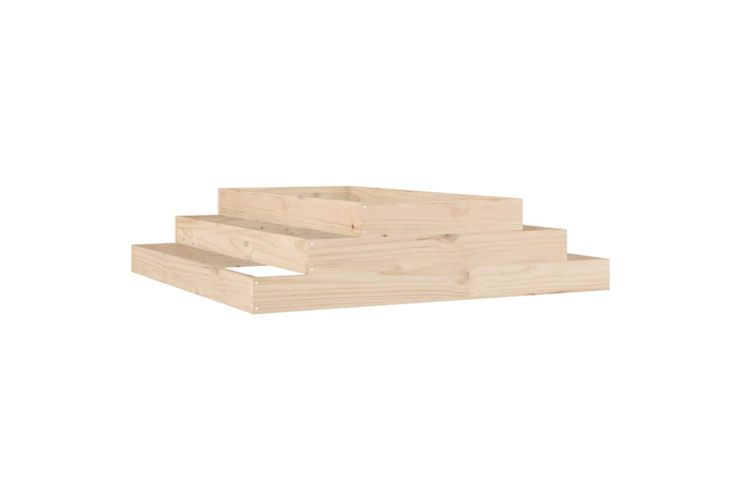 vidaXL 823899 Planter 110x110x27cm Solid Wood Pine