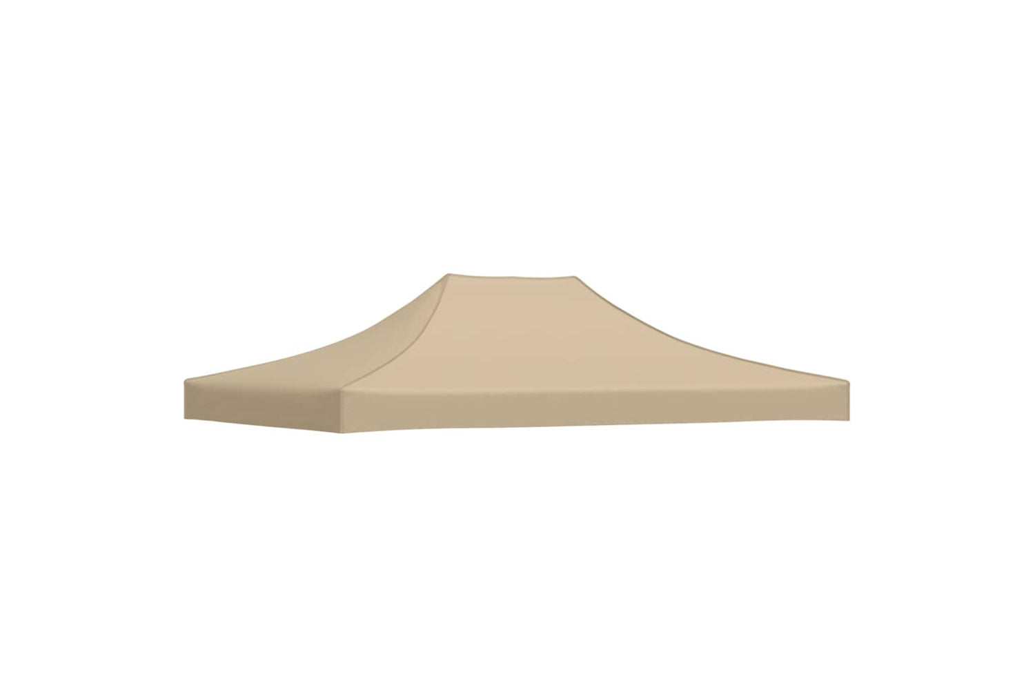 Vidaxl Party Tent Roof 4x3 M Beige 270 G/m2