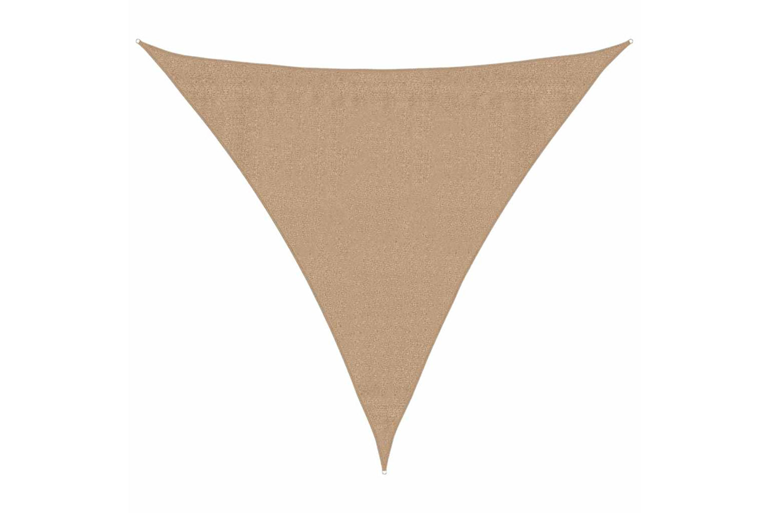Vidaxl 311418 Sunshade Sail 160 G/mâ² Taupe 3.6x3.6x3.6 M Hdpe