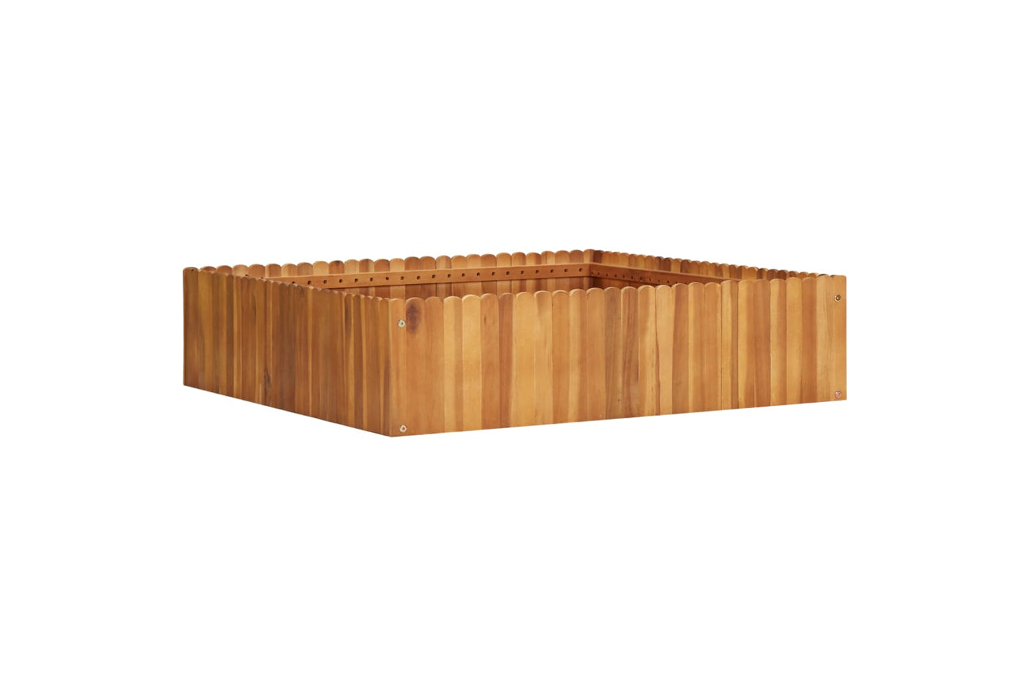 vidaXL 45922 Garden Raised Bed 100x100x25cm Solid Acacia Wood