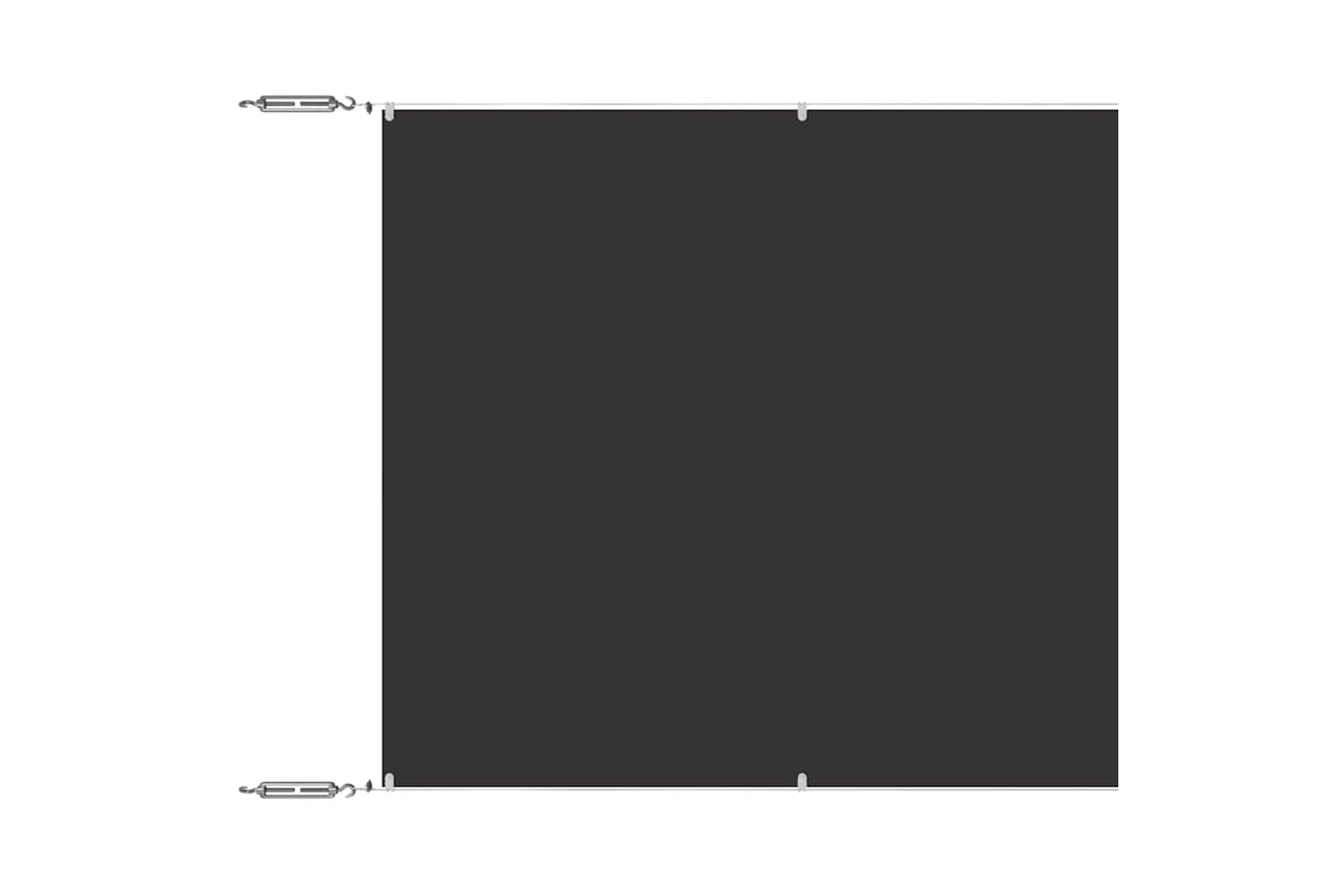 vidaXL 148211 Vertical Awning Anthracite 100x1000cm Oxford Fabric