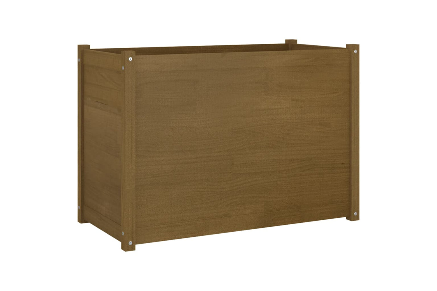 vidaXL 810737 Garden Planter Honey Brown 100x50x70cm Solid Pinewood