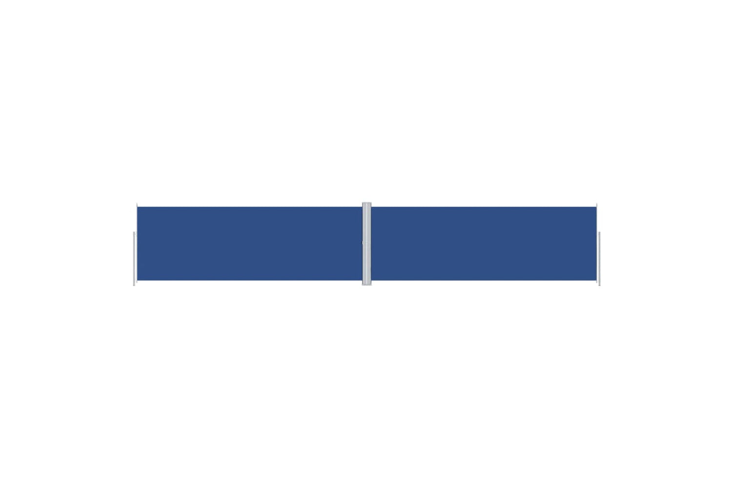 vidaXL 318040 Retractable Side Awning Blue 180x1000cm