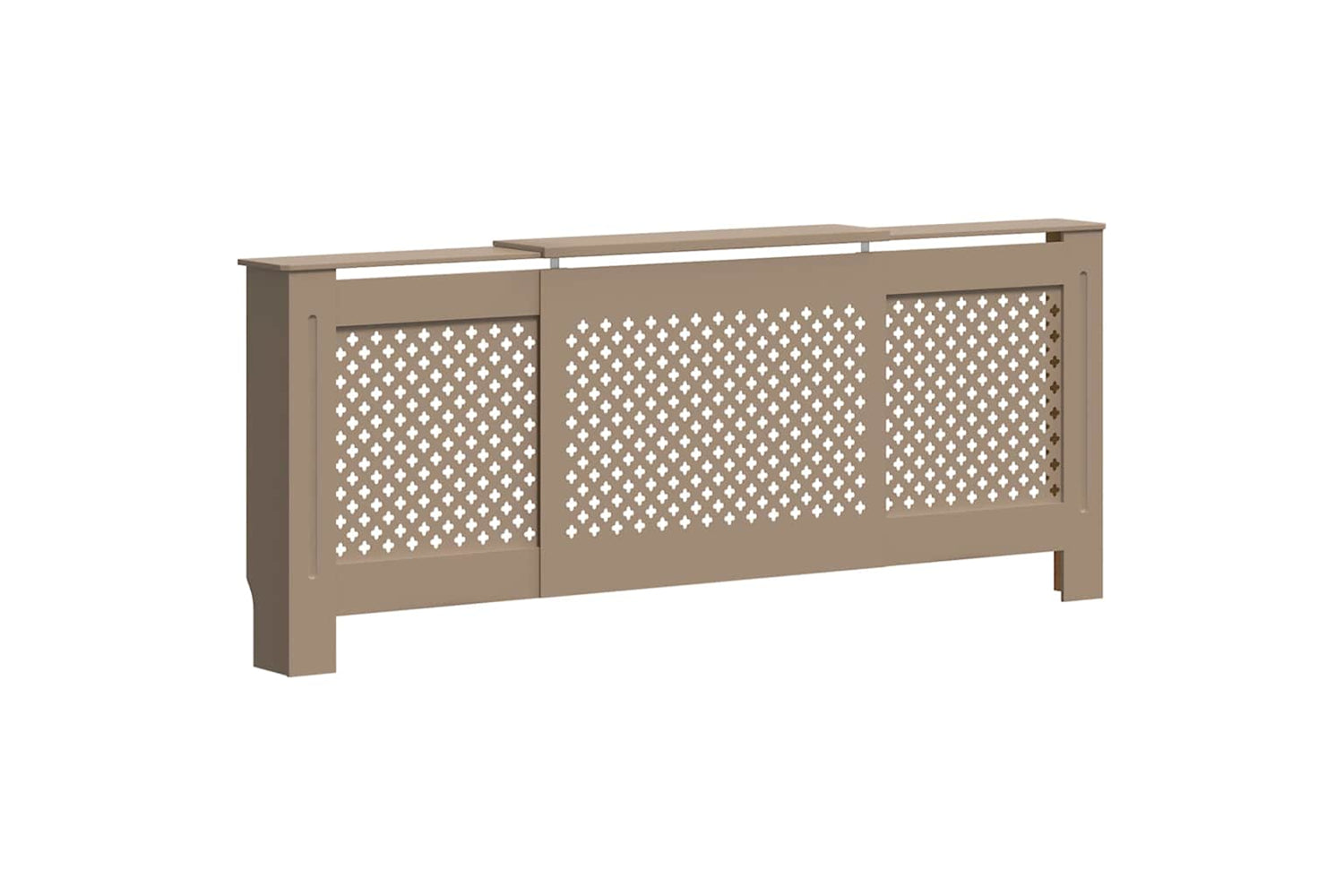 vidaXL Mdf Radiator Cover 205cm