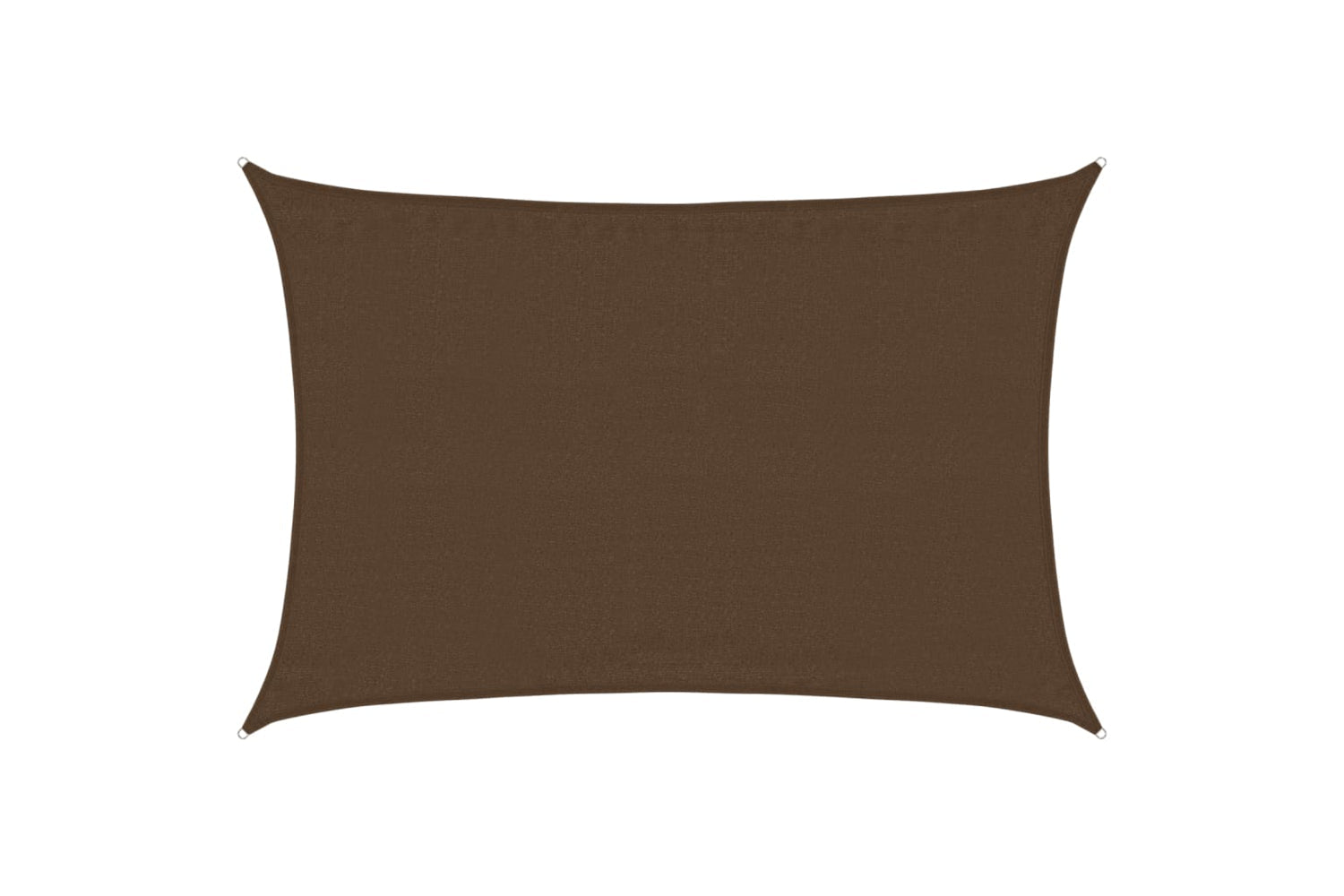 vidaXL 311792 Sunshade Sail 160 G/mÂ² Brown 3.5x5 M Hdpe