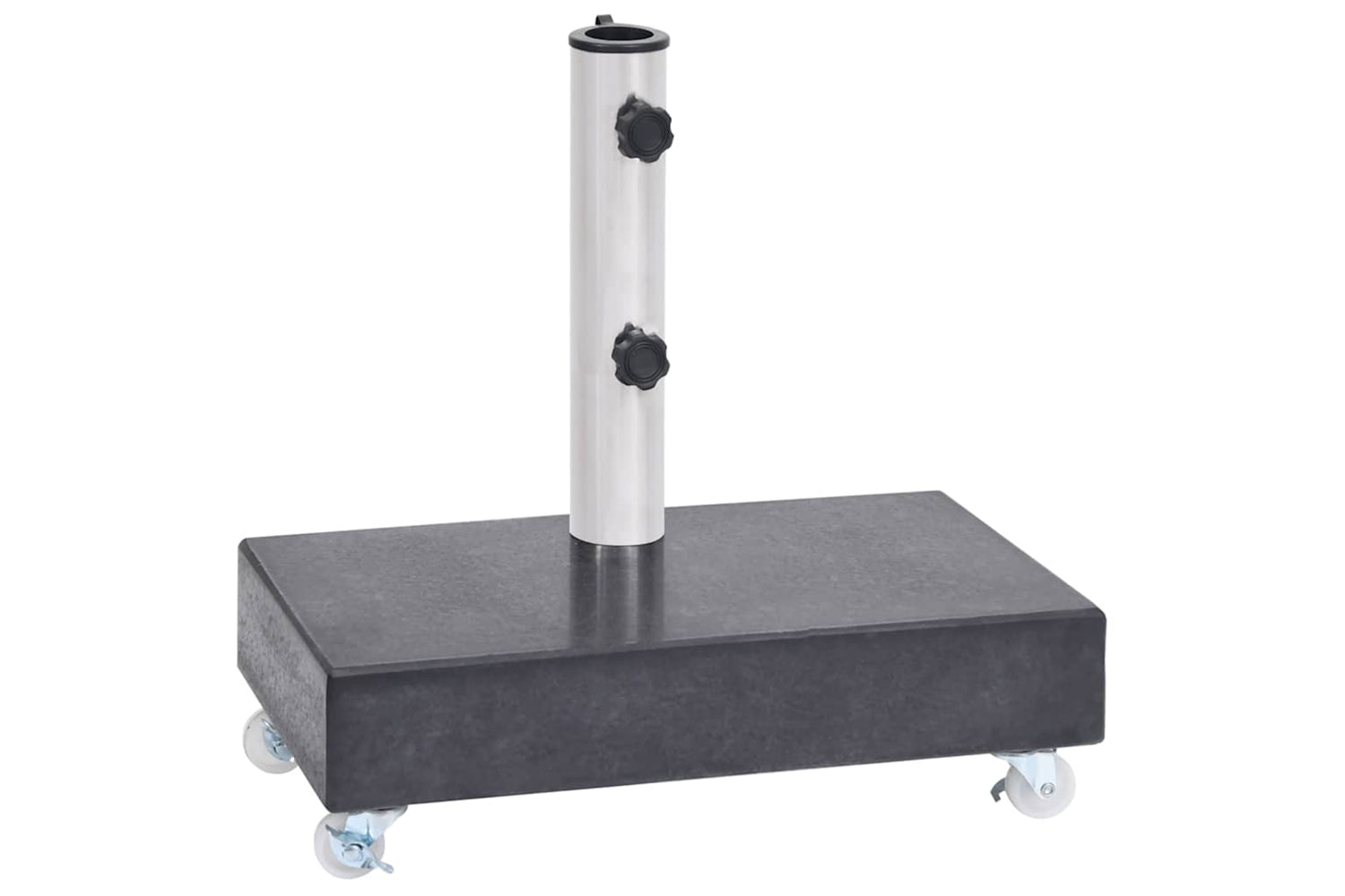 vidaXL 313667 Umbrella Base Black 45x25x8cm Granite