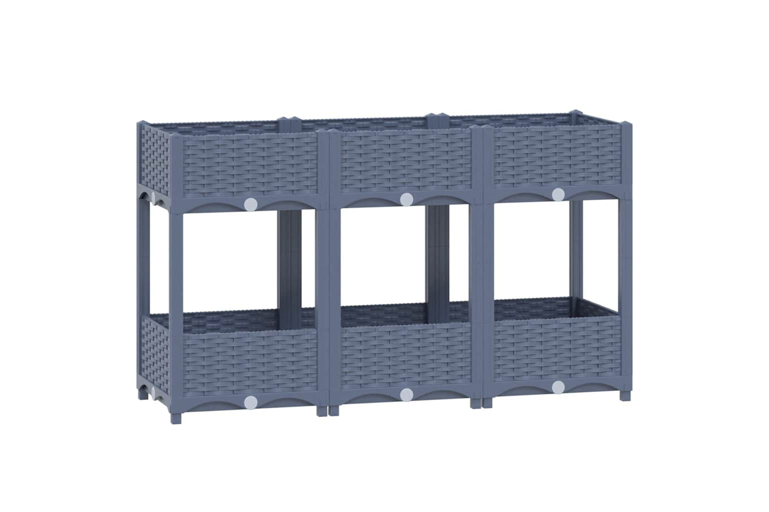 vidaXL 310407 Raised Bed 120x40x71cm Polypropylene