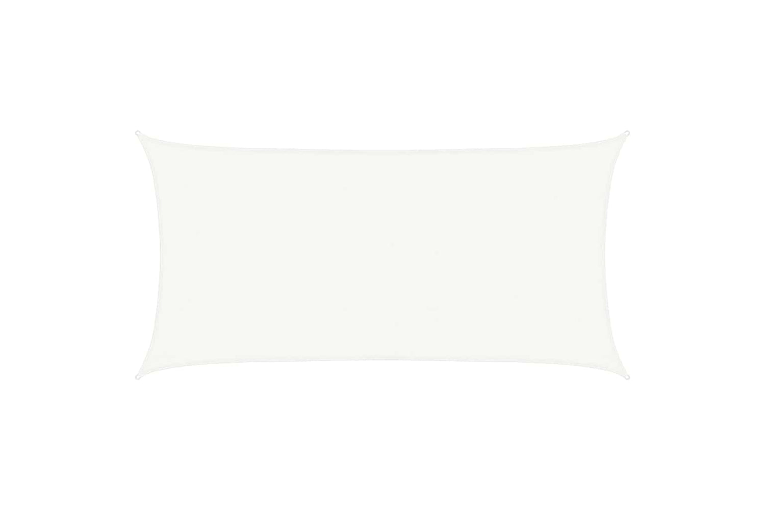 Vidaxl 311235 Sunshade Sail 160 G/mâ² White 2.5x4.5 M Hdpe