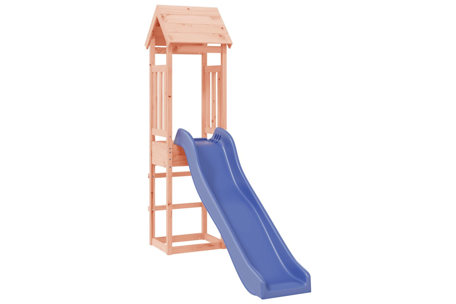 Vidaxl 3155808 Playhouse With Slide Solid Wood Douglas-2
