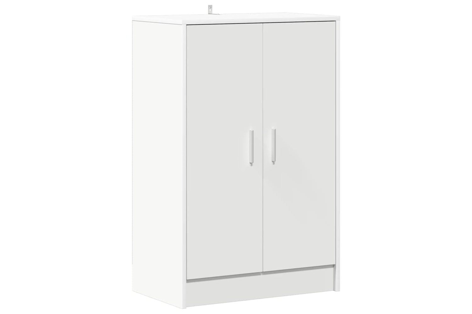 vidaXL Shoe Cabinet White 60x35x92cm Engineered Wood