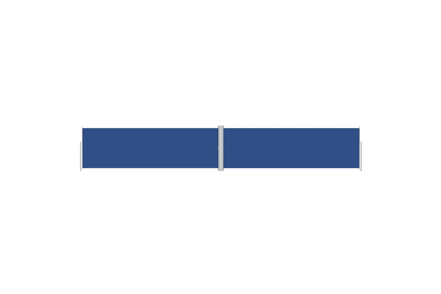 vidaXL 318034 Retractable Side Awning Blue 160x1000cm