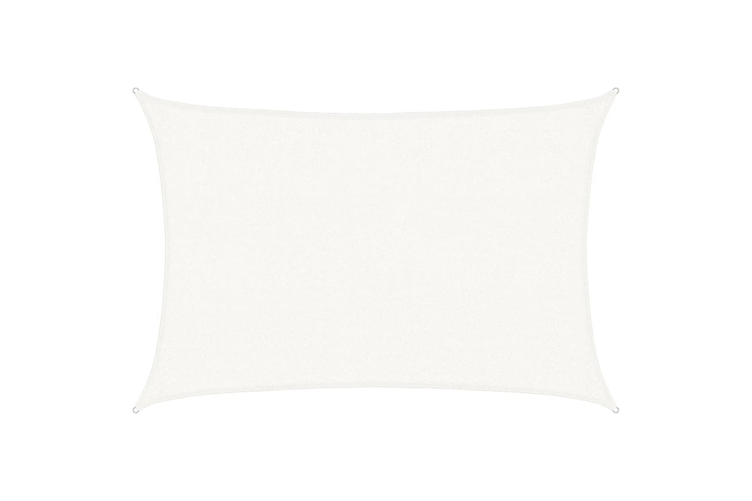 vidaXL 311234 Sunshade Sail 160 G/mÂ² White 2.5x4 M Hdpe
