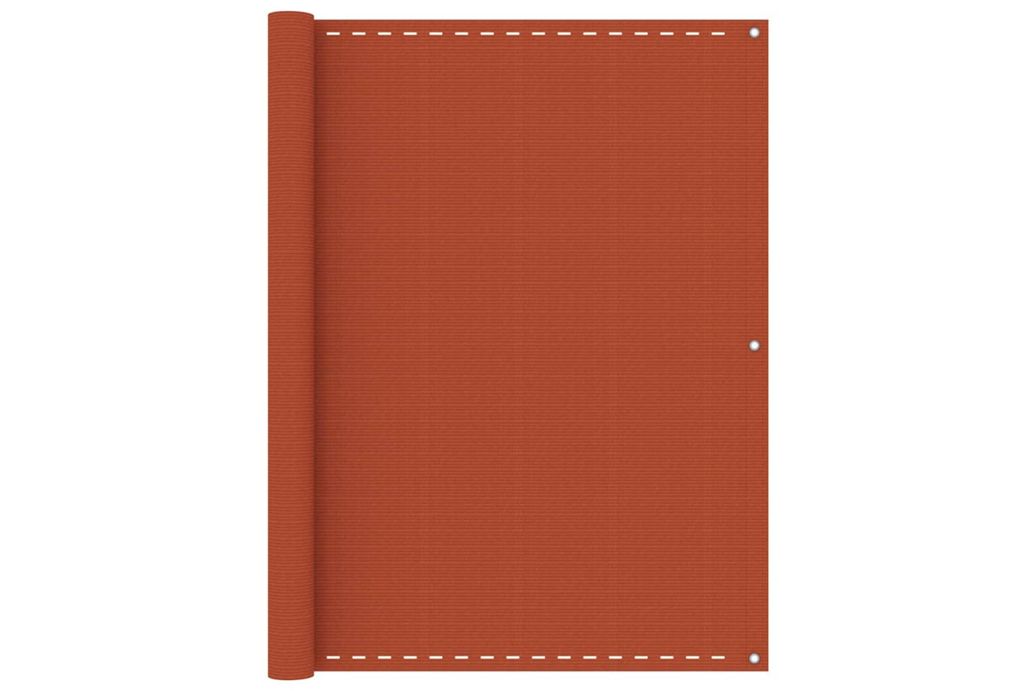 vidaXL 311026 Balcony Screen Orange 120x500cm Hdpe