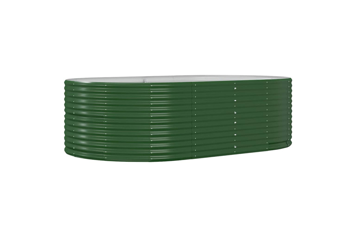 vidaXL 319093 Garden Raised Bed Green 212x140x68cm Powder-coated Steel