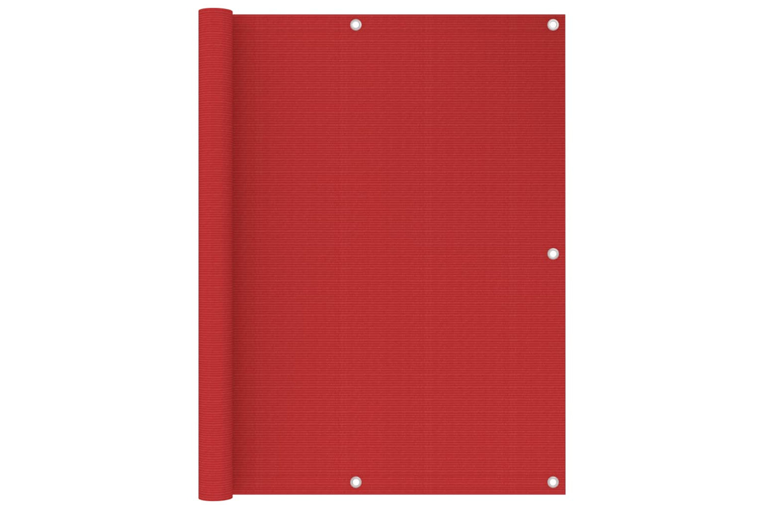 vidaXL 311013 Balcony Screen Red 120x400cm Hdpe