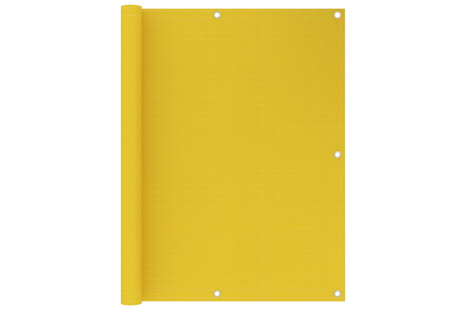 vidaXL 311003 Balcony Screen Yellow 120x600cm Hdpe