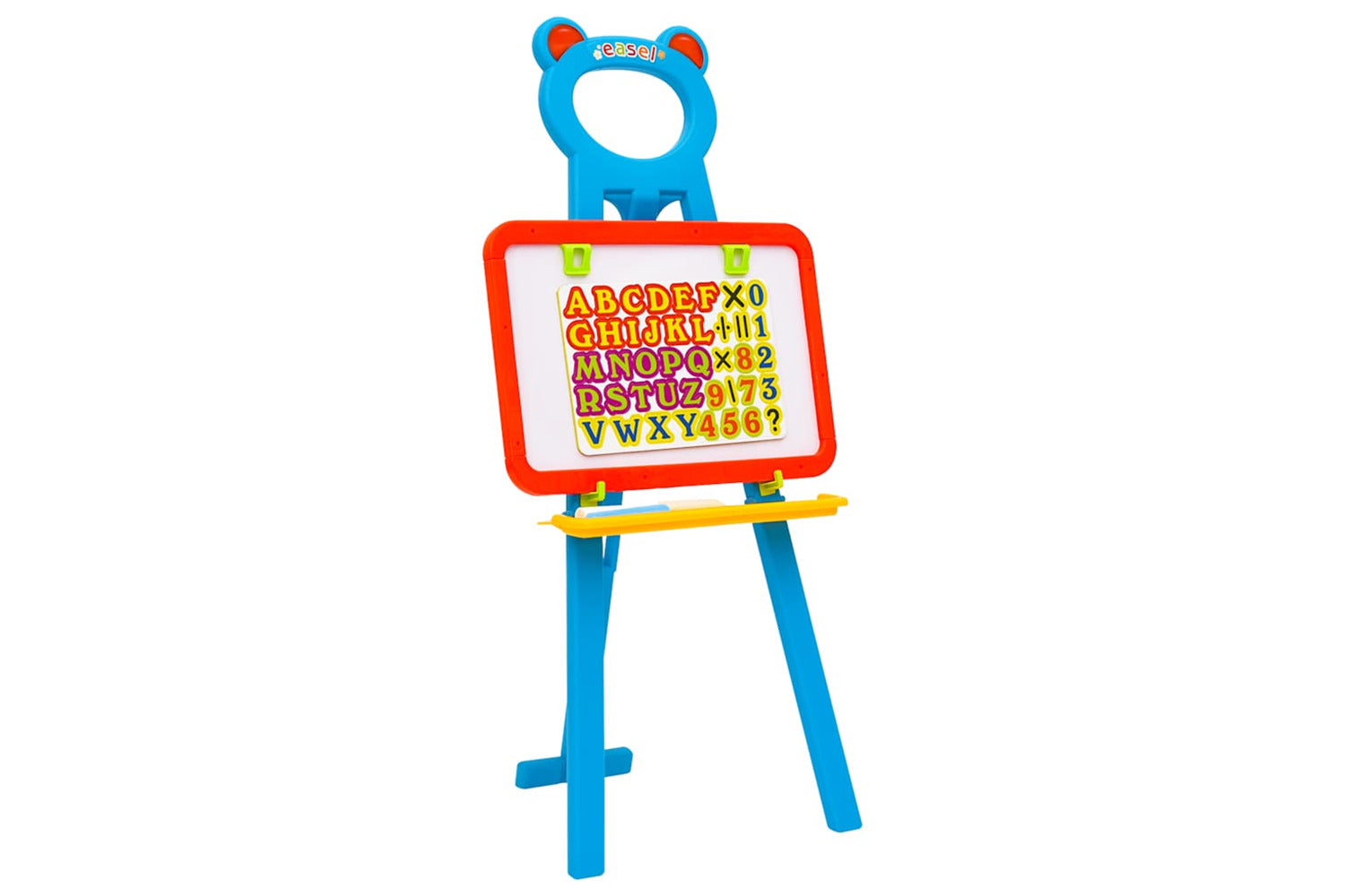 Vidaxl 2-1 Children Easel With Chalkboard And Whiteboard-2