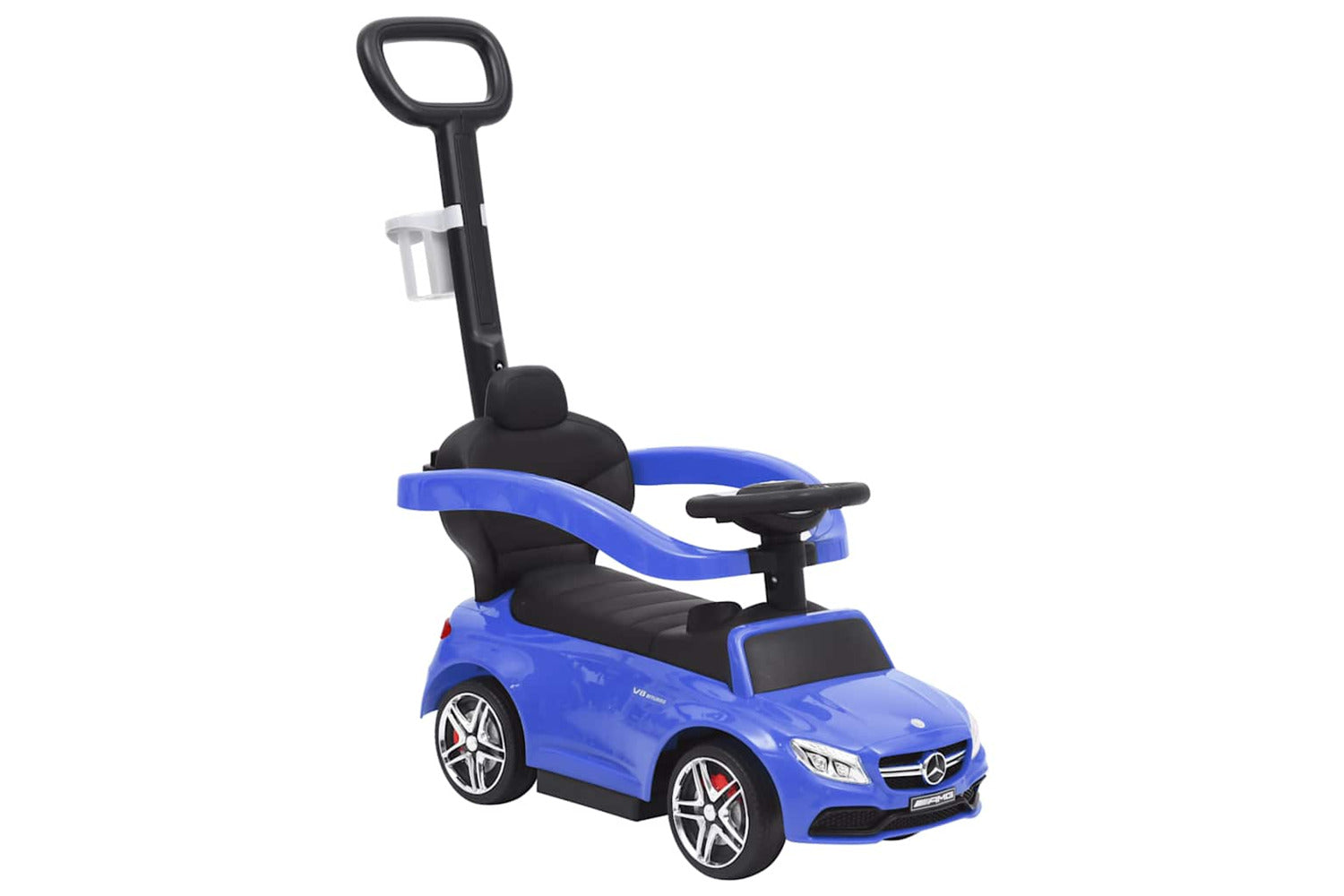 Vidaxl Push Walk Car Mercedes-benz C63 | Blue-2
